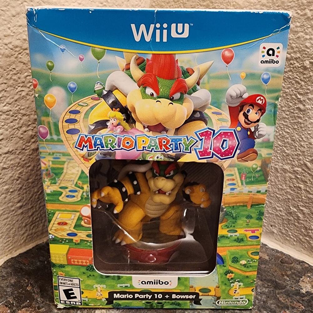 Game - Mario Party 10 Amiibo (CIB) - Wii U - Nintendo